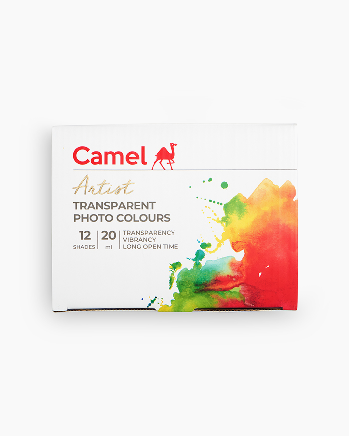 Camel Transparent Photo Colours Assorted Pack 